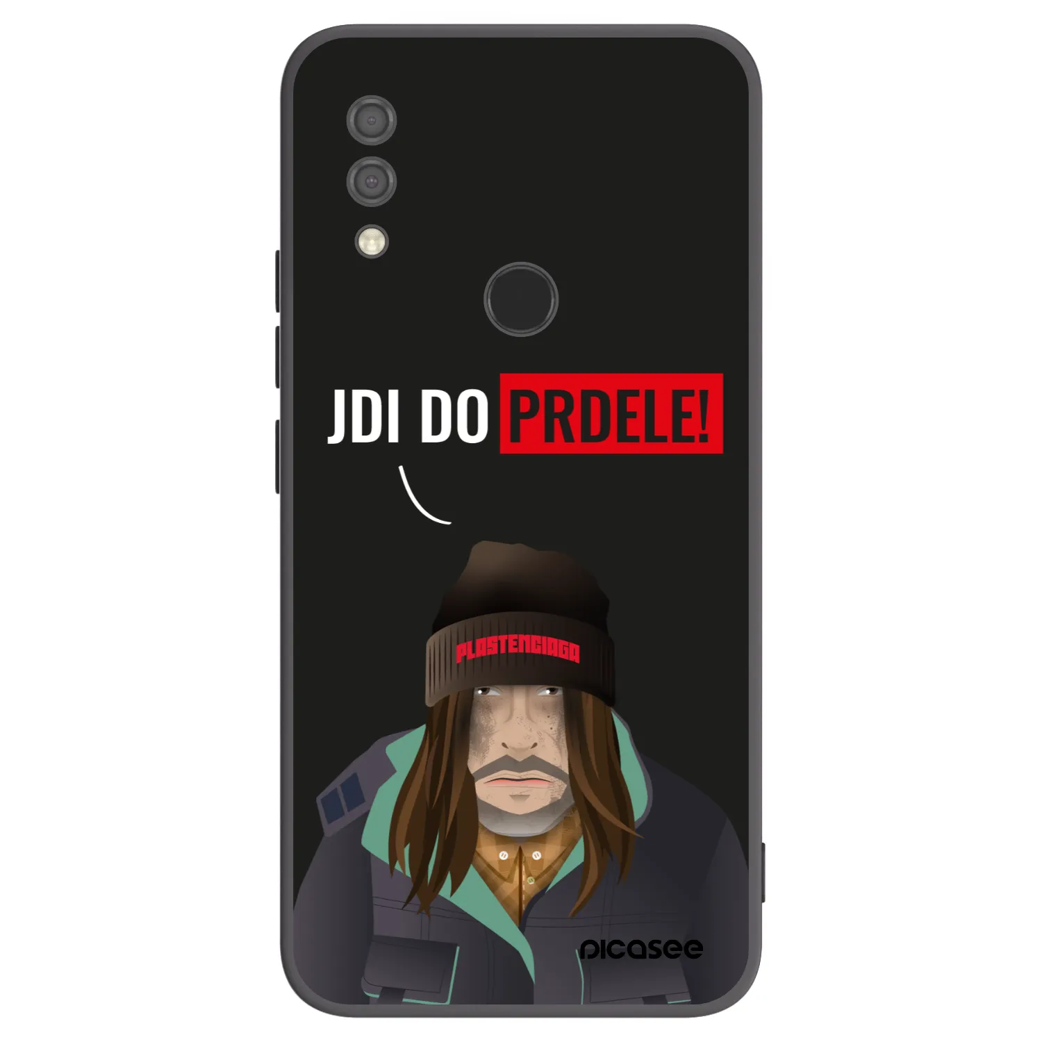 Picasee silikónový čierny obal pre Xiaomi Redmi 7 - Bezďák