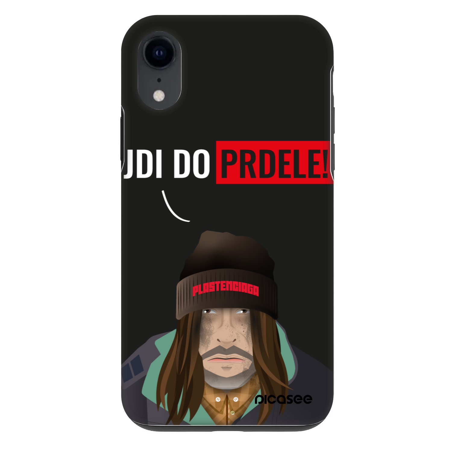 Picasee Fashion Case pre Apple iPhone XR - Bezďák