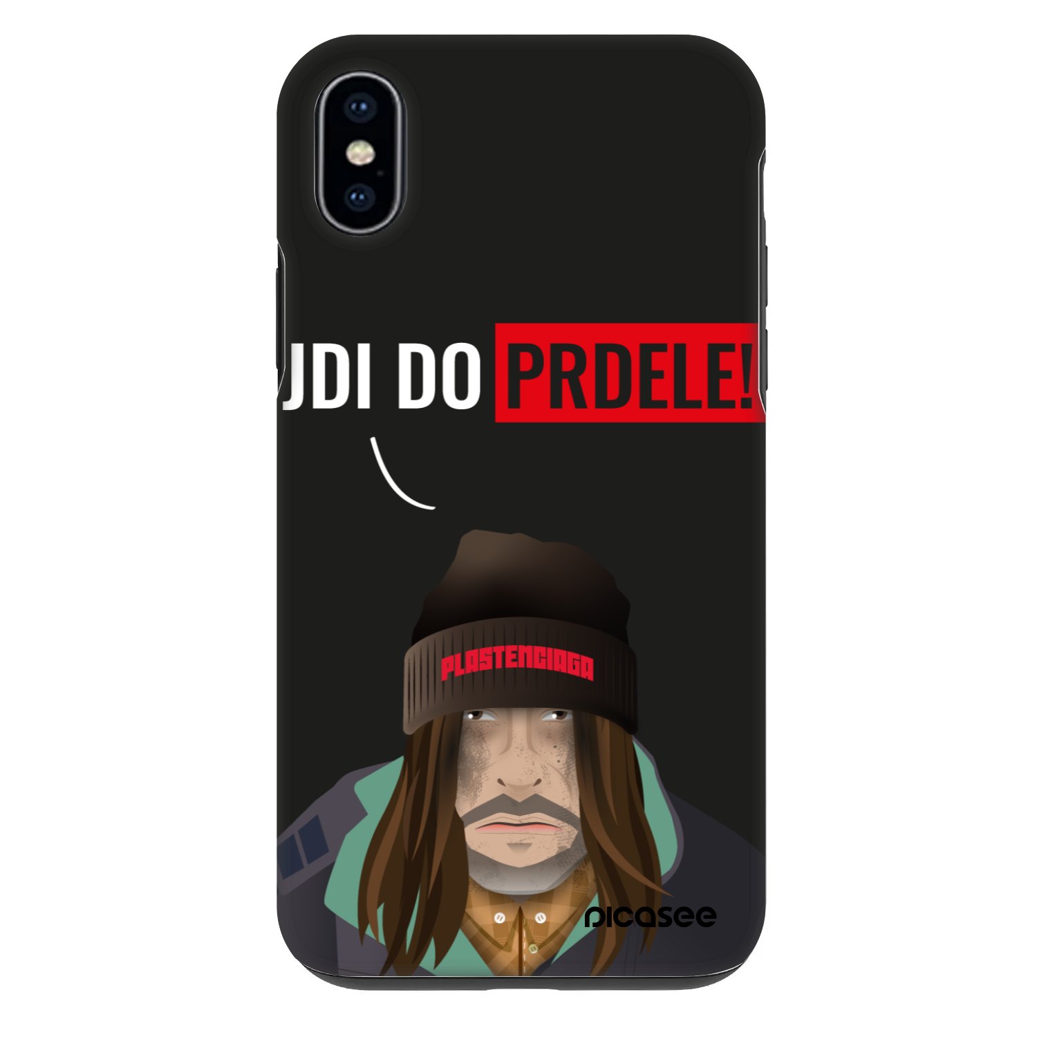Picasee Fashion Case pre Apple iPhone XS Max - Bezďák