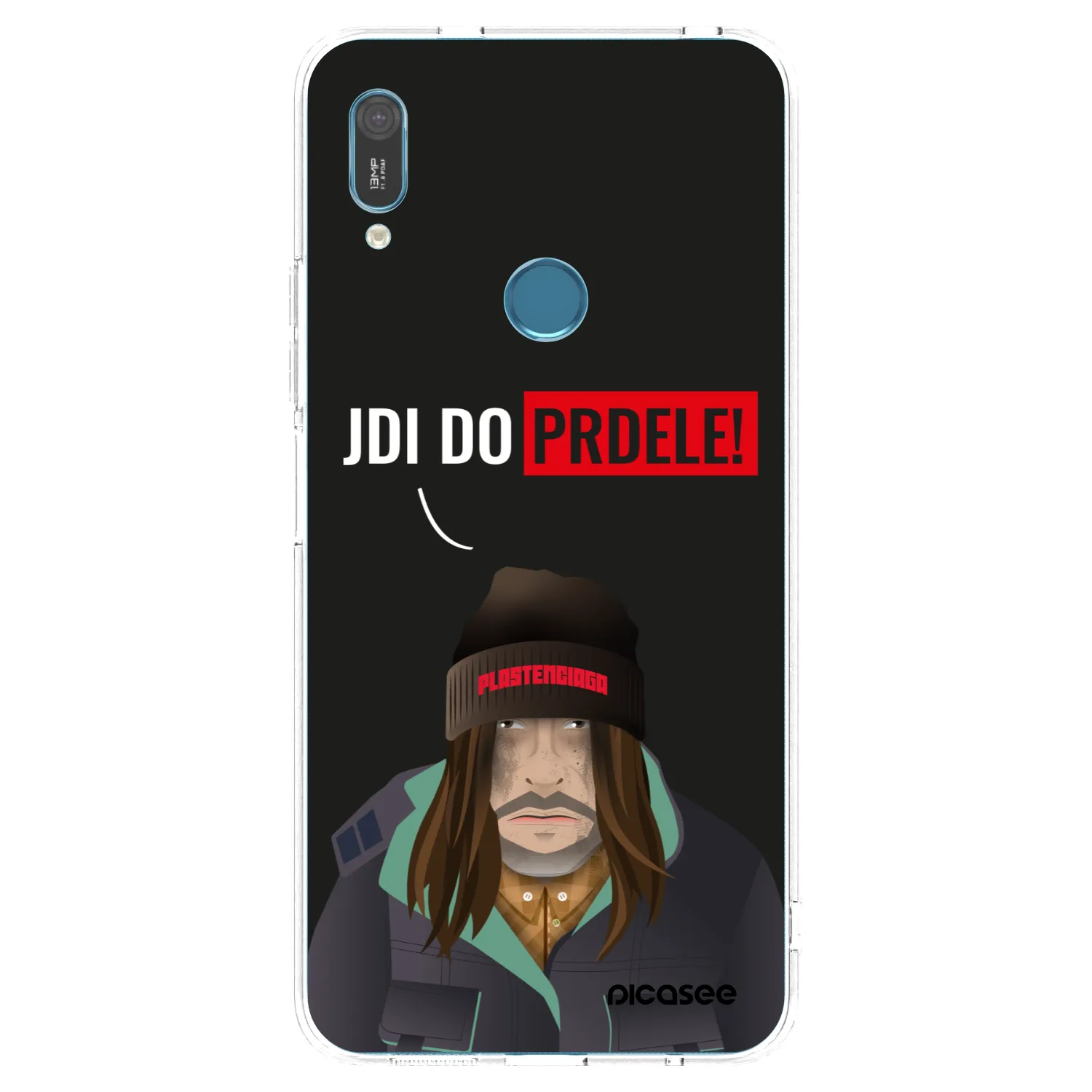 Picasee silikónový prehľadný obal pre Huawei Y6 2019 - Bezďák