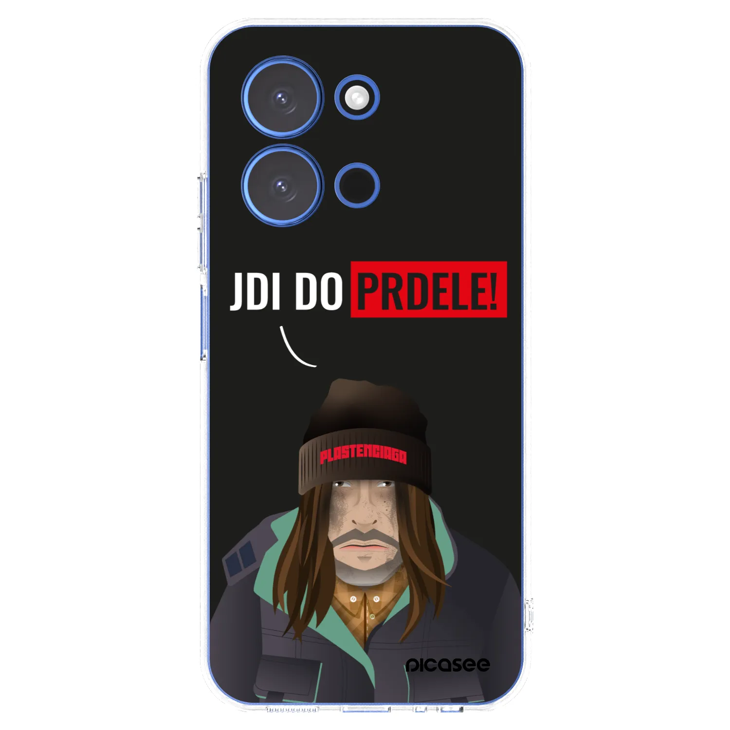 Silikónový prehľadný obal pre Xiaomi Redmi 15C 4G - Bezďák