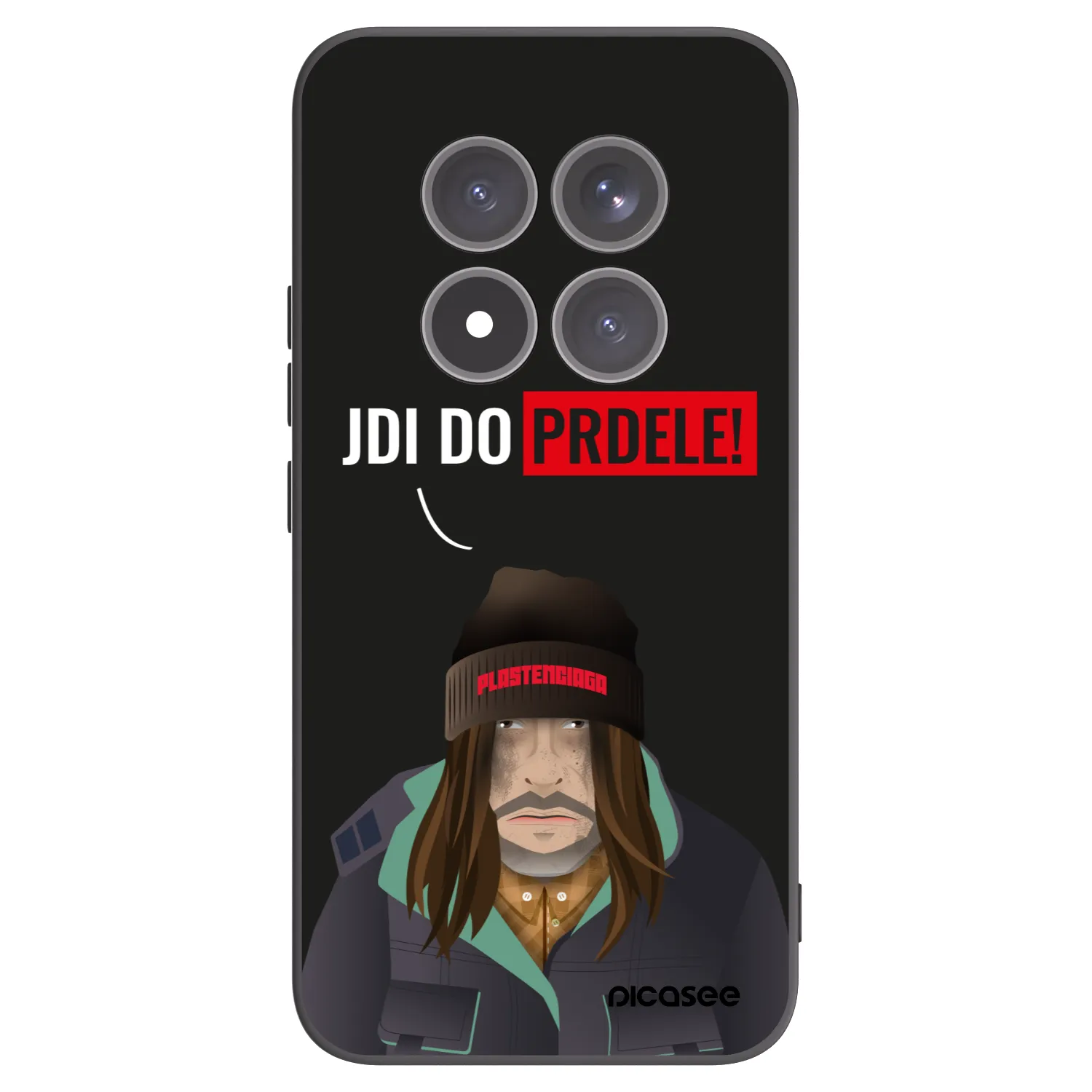Silikónový čierny obal pre Xiaomi Redmi Note 15 Pro+ - Bezďák