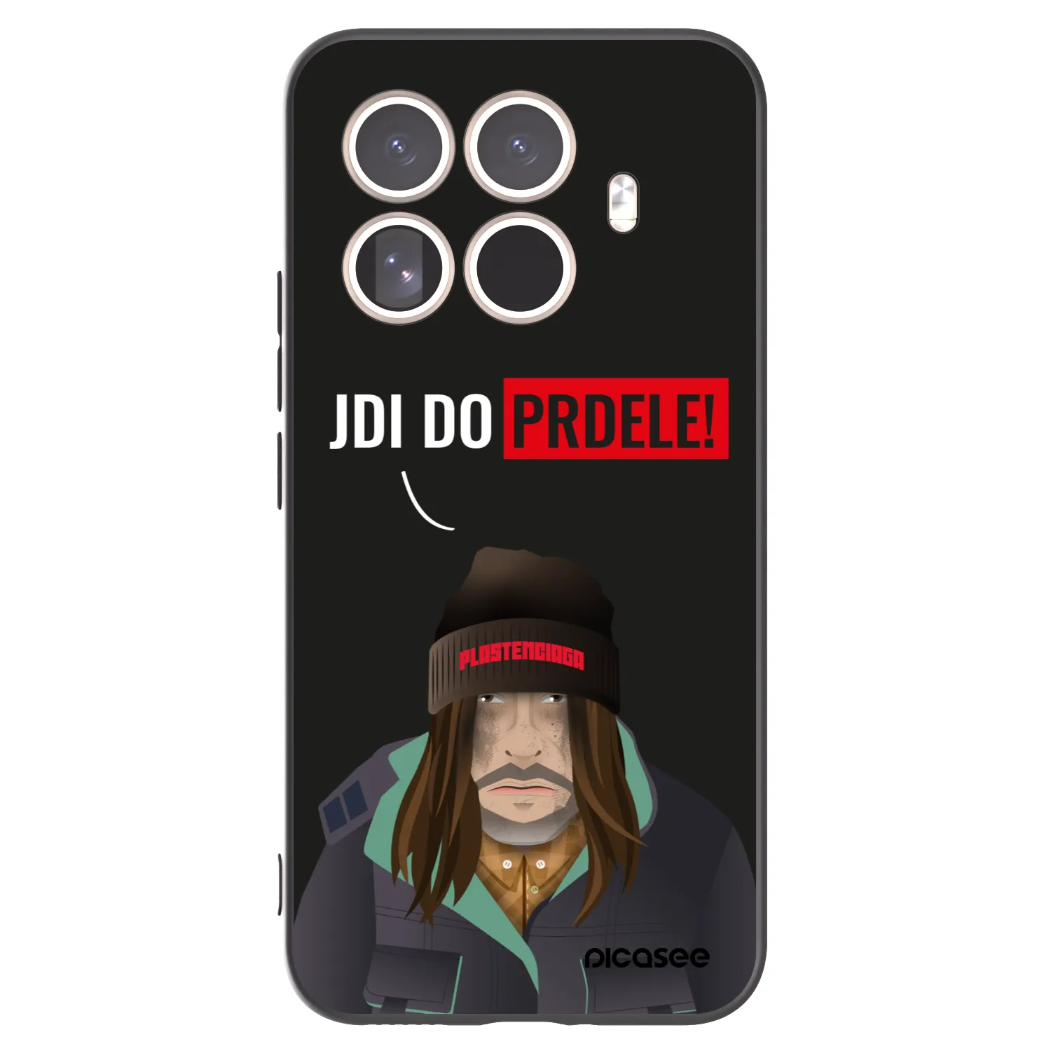 Picasee silikónový čierny obal pre Xiaomi 15T Pro - Bezďák
