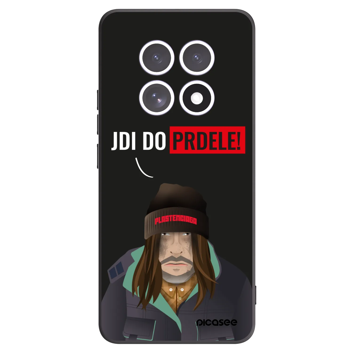Picasee silikónový čierny obal pre Xiaomi Redmi Note 15 - Bezďák