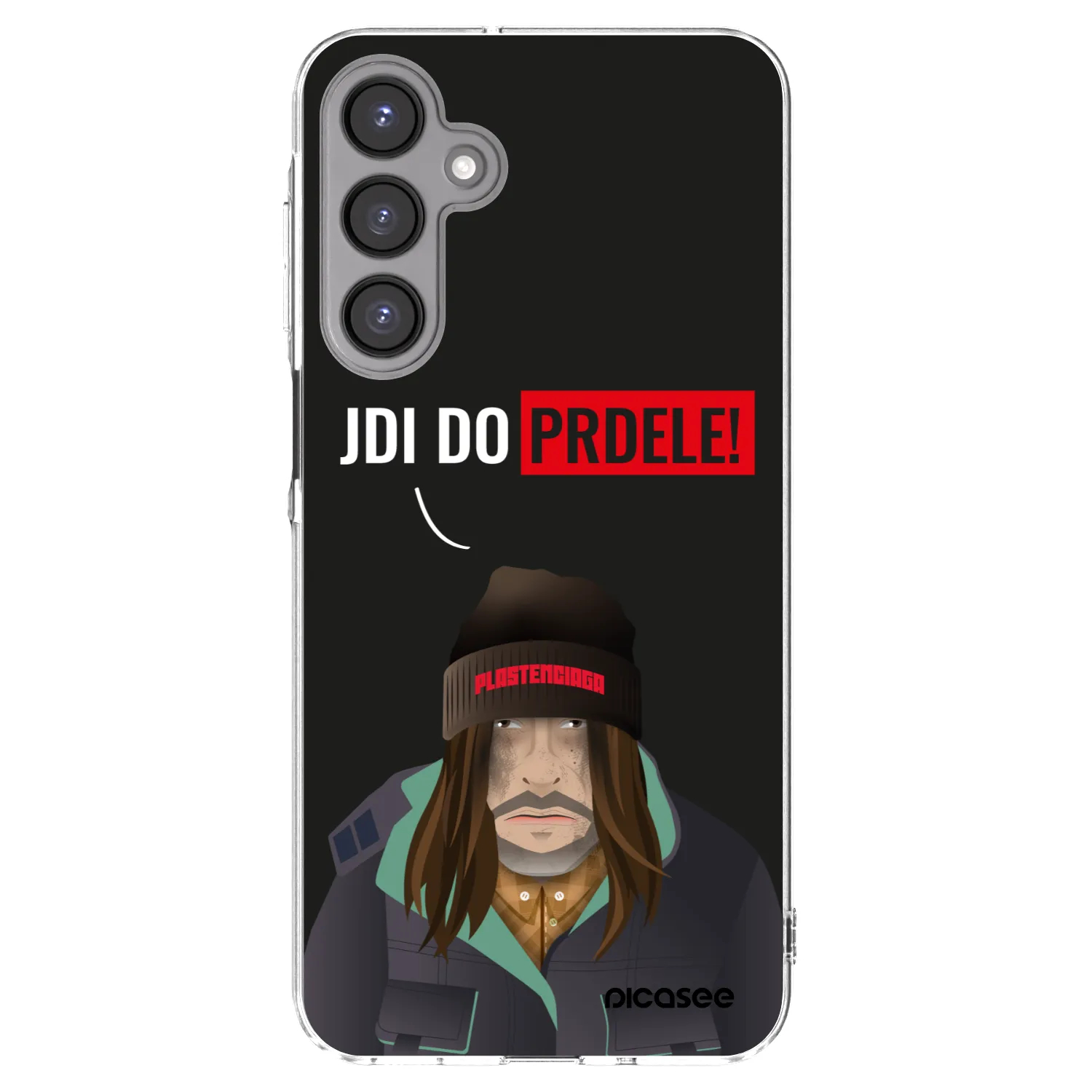 Picasee silikónový prehľadný obal pre Samsung Galaxy A16 4G - Bezďák