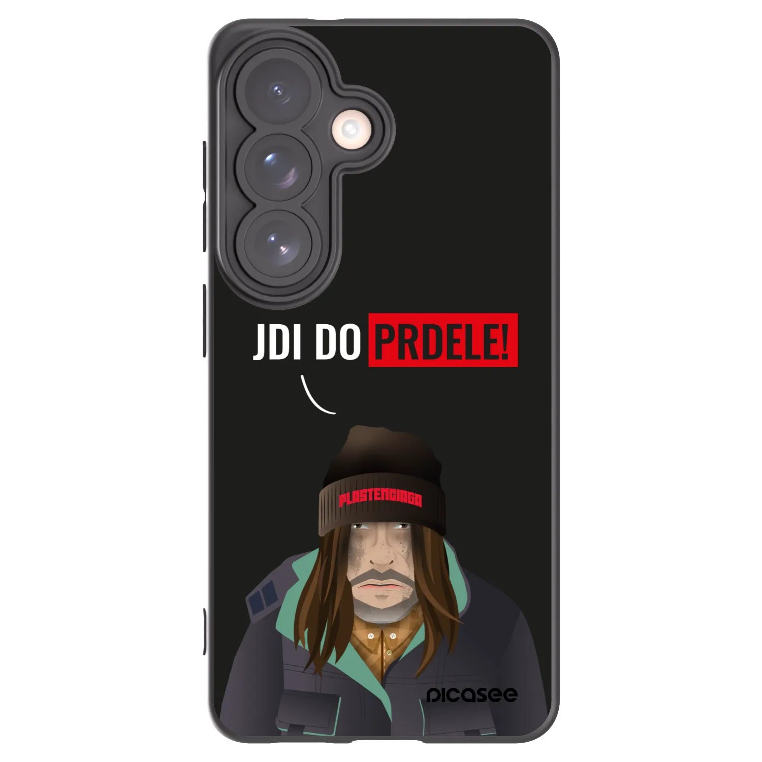 Picasee silikónový čierny obal pre Samsung Galaxy S26 - Bezďák