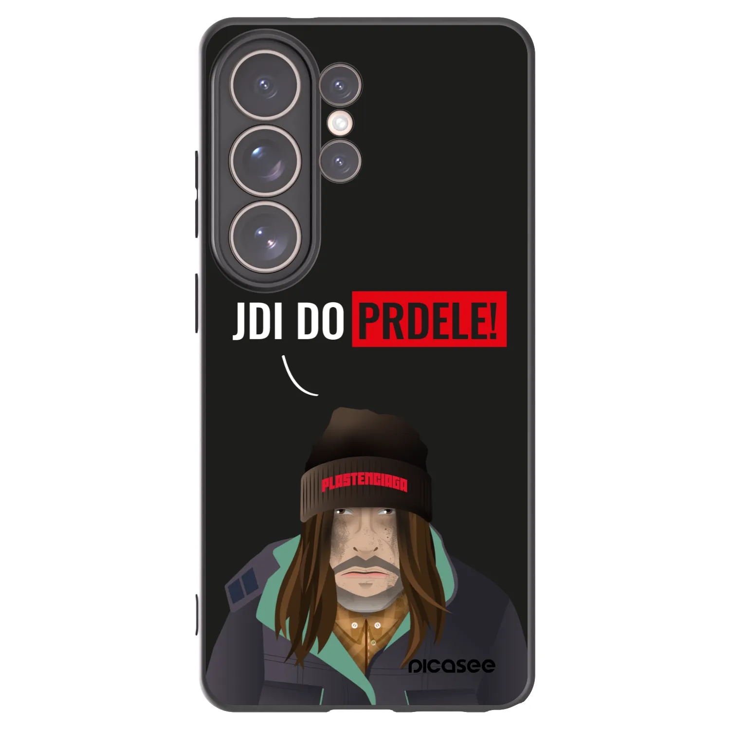 Picasee silikónový čierny obal pre Samsung Galaxy S26 Ultra - Bezďák