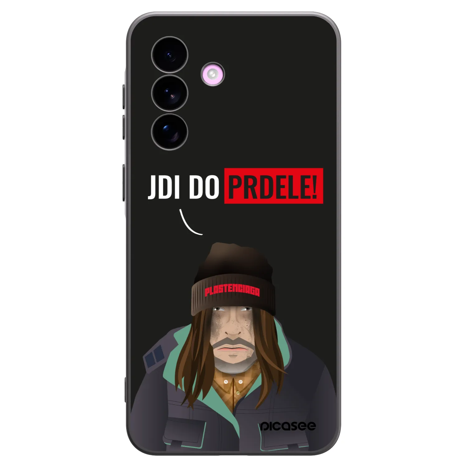 Picasee silikónový čierny obal pre Samsung Galaxy A57 5G - Bezďák