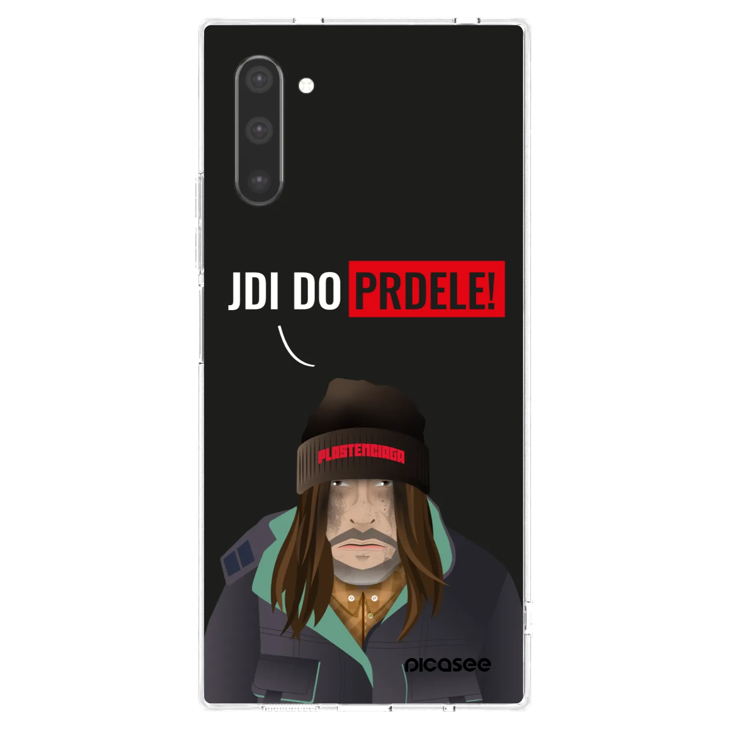 Picasee silikónový prehľadný obal pre Samsung Galaxy Note 10 N970F - Bezďák