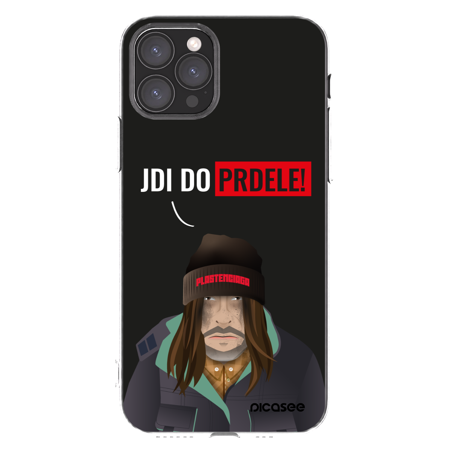 Picasee silikónový prehľadný obal pre Apple iPhone 11 Pro - Bezďák