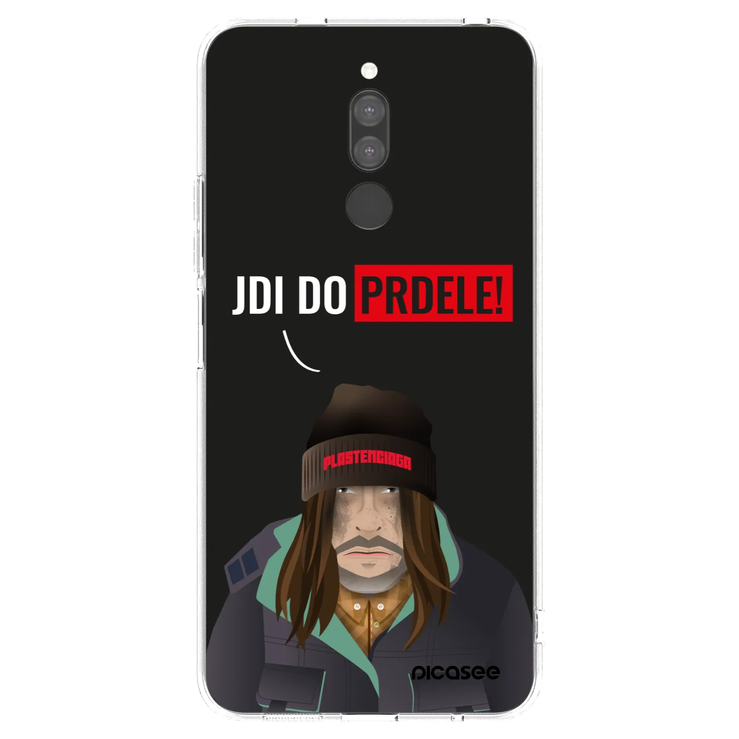 Silikónový prehľadný obal pre Xiaomi Redmi 8 - Bezďák