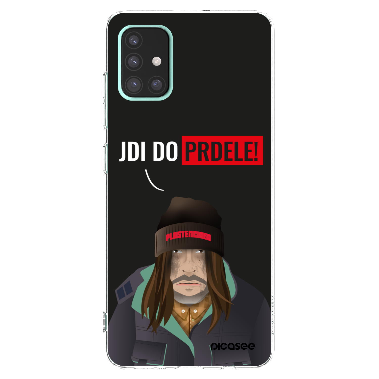 Silikónový prehľadný obal pre Samsung Galaxy A51 A515F - Bezďák
