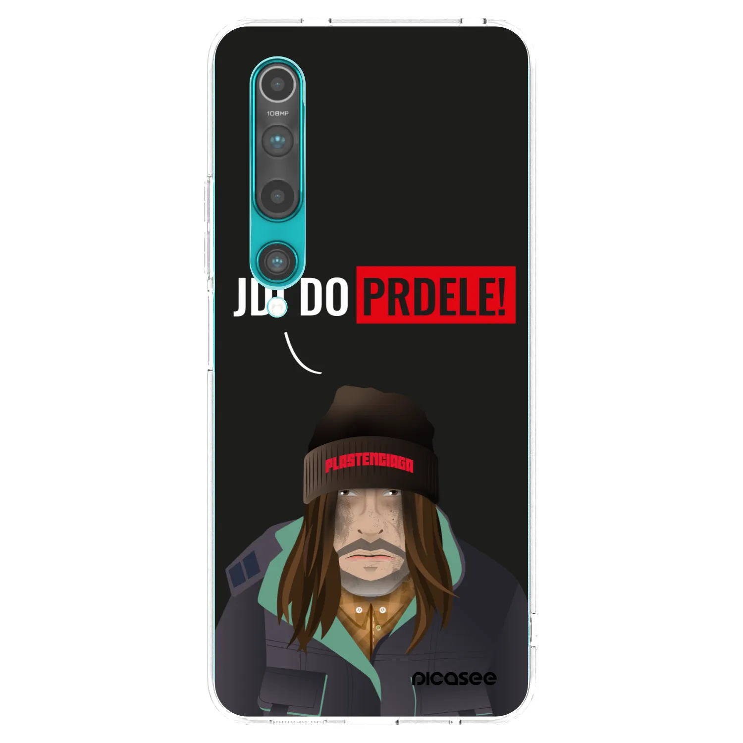 Picasee silikónový prehľadný obal pre Xiaomi Mi 10 - Bezďák