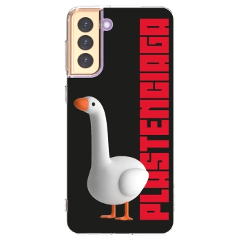 Picasee silikónový prehľadný obal pre Samsung Galaxy S21+ 5G G996F - Kiky Ricky