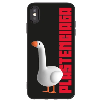 Picasee silikónový čierny obal pre Apple iPhone XS Max - Kiky Ricky