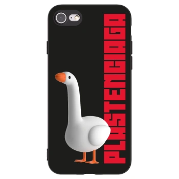 Picasee silikónový čierny obal pre Apple iPhone SE 2022 - Kiky Ricky