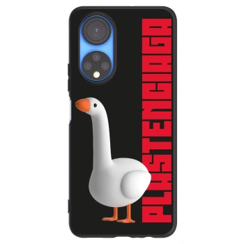 Picasee silikónový čierny obal pre Honor X7 - Kiky Ricky