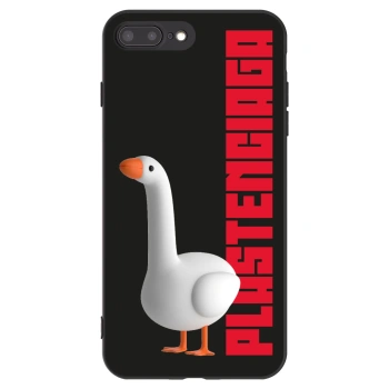 Picasee silikónový čierny obal pre Apple iPhone 8 Plus - Kiky Ricky