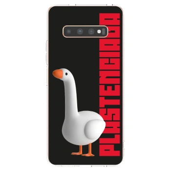 Picasee silikónový prehľadný obal pre Samsung Galaxy S10 Plus G975 - Kiky Ricky