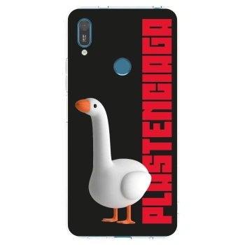 Picasee silikónový prehľadný obal pre Huawei Y7 2019 - Kiky Ricky