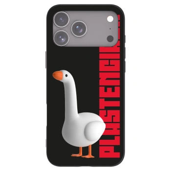 Picasee silikónový čierny obal pre Apple iPhone 17 Pro Max - Kiky Ricky