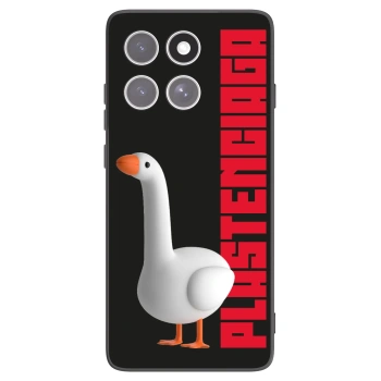 Picasee silikónový čierny obal pre Motorola Edge 60 Fusion - Kiky Ricky