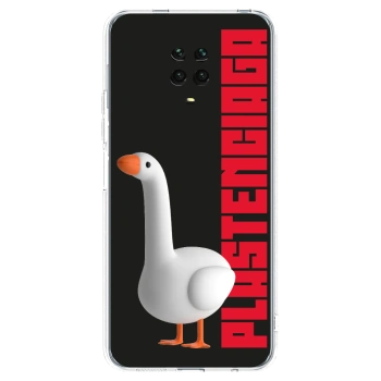 Picasee silikónový prehľadný obal pre Xiaomi Redmi Note 9 Pro - Kiky Ricky