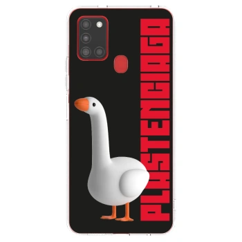 Picasee silikónový prehľadný obal pre Samsung Galaxy A21s - Kiky Ricky