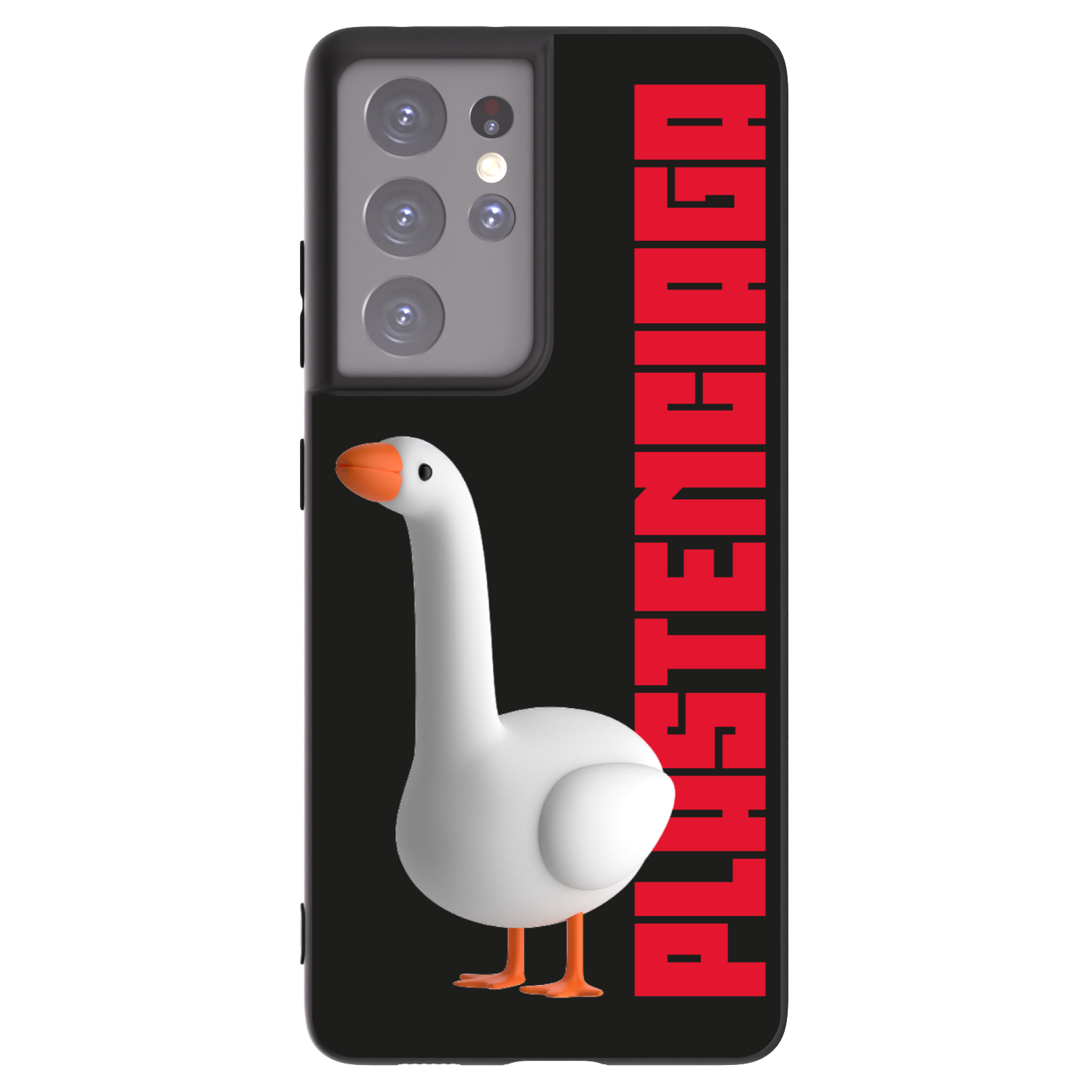 Picasee silikónový čierny obal pre Samsung Galaxy S21 Ultra 5G G998B - Kiky Ricky