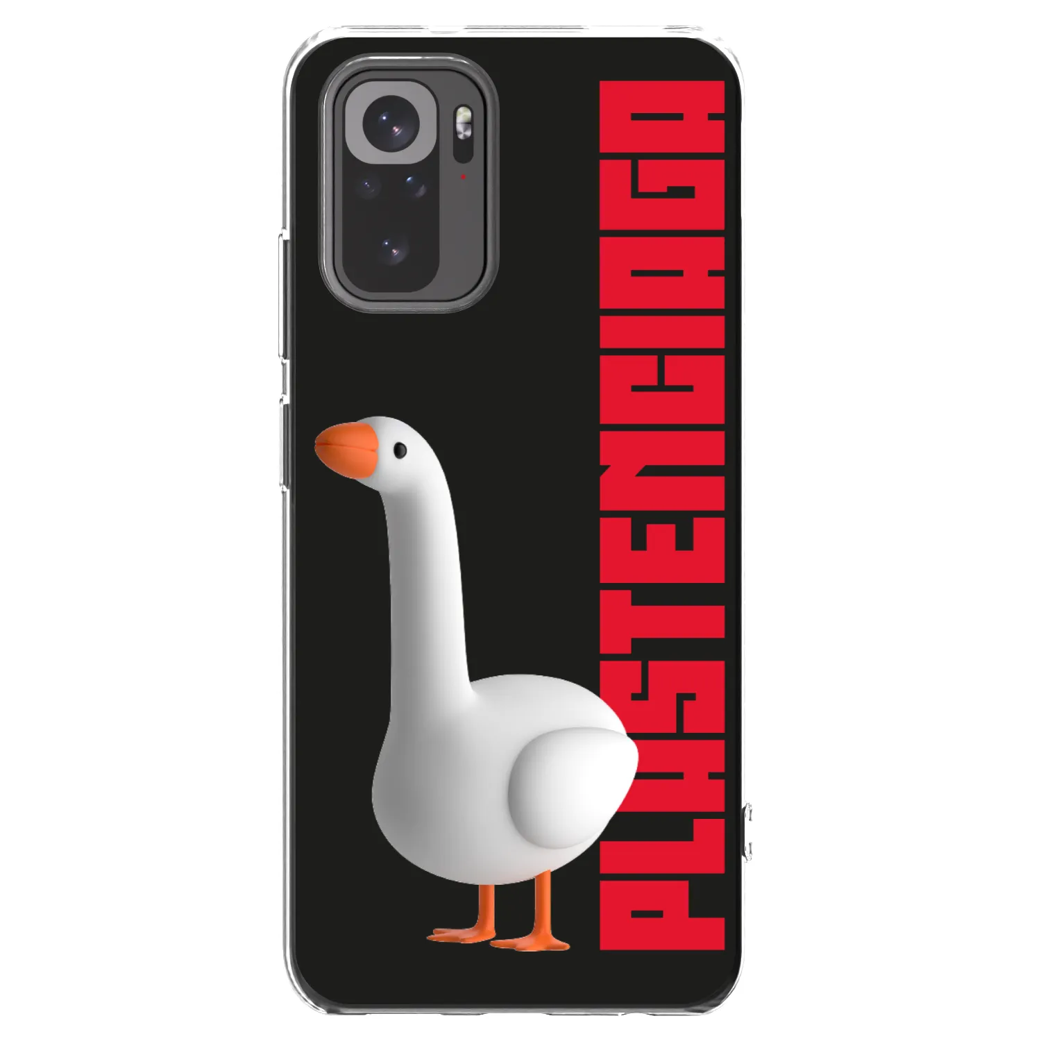 Picasee silikónový prehľadný obal pre Xiaomi Redmi Note 10 - Kiky Ricky