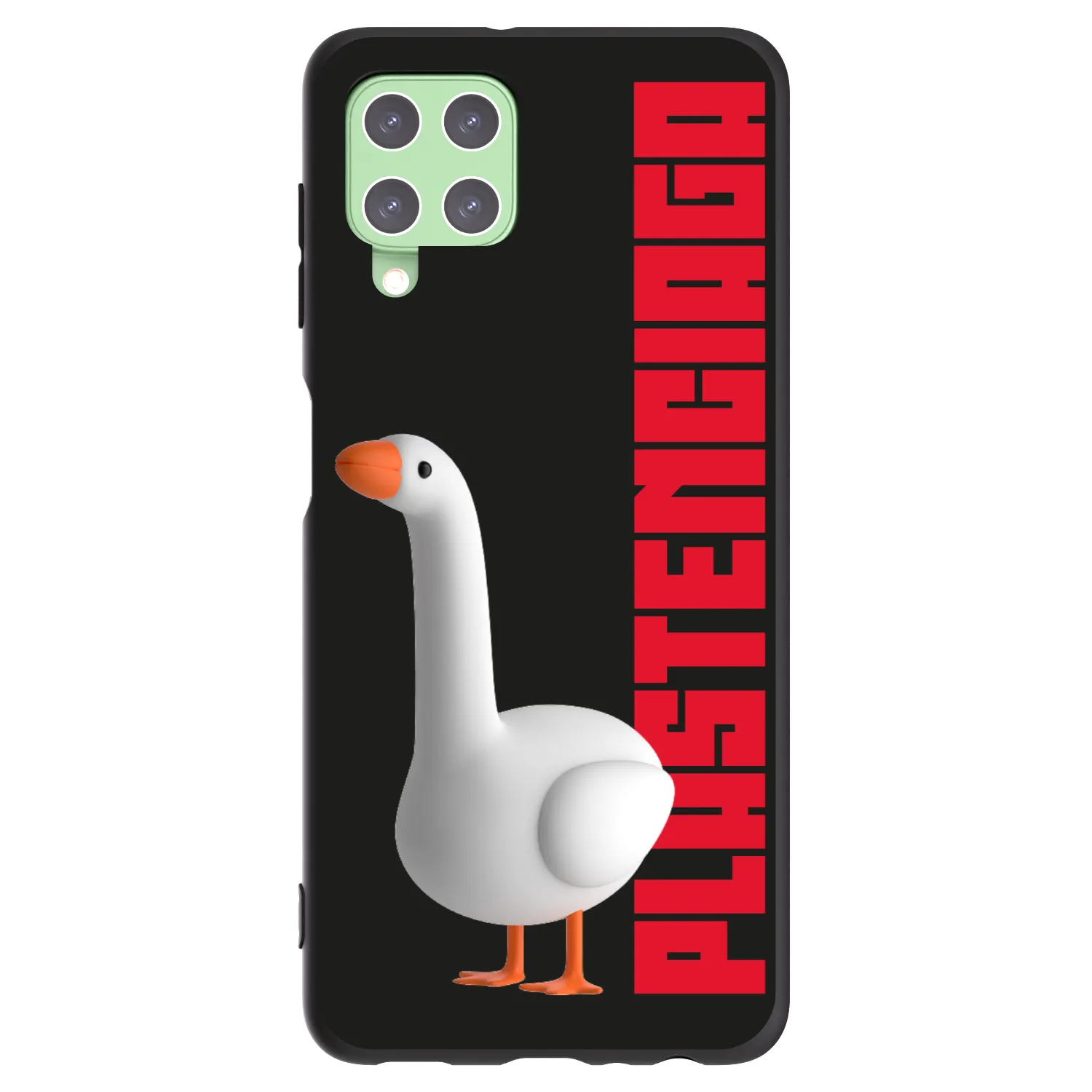 Picasee silikónový čierny obal pre Samsung Galaxy A22 A225F 4G - Kiky Ricky