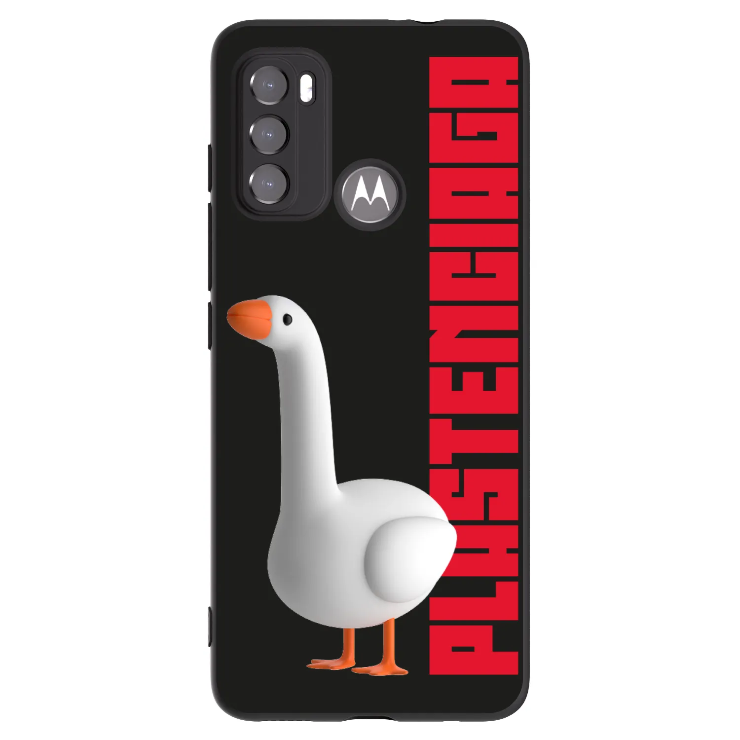 Picasee silikónový čierny obal pre Motorola Moto G60 - Kiky Ricky