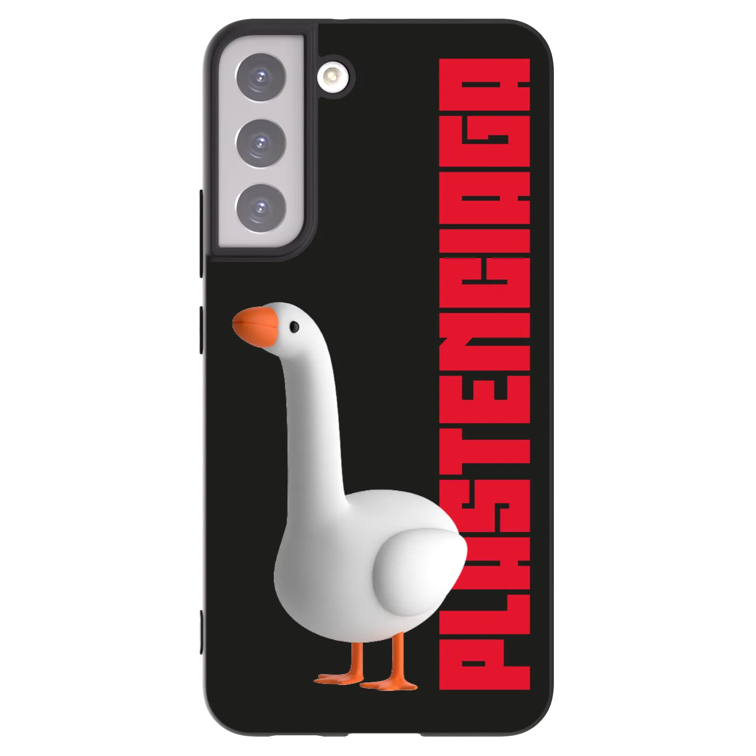 Picasee silikónový čierny obal pre Samsung Galaxy S22+ 5G - Kiky Ricky