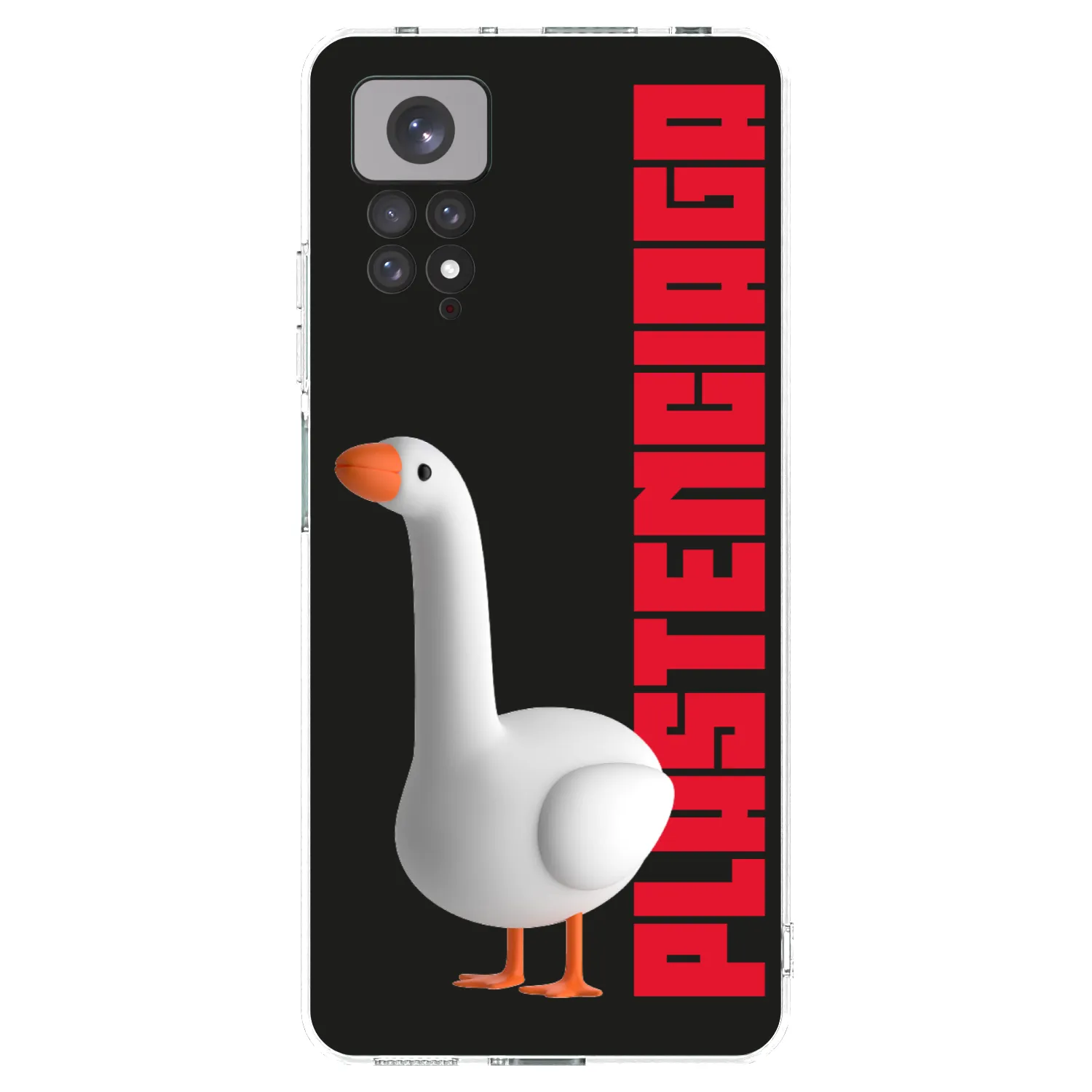 Picasee silikónový prehľadný obal pre Xiaomi Redmi Note 11S 4G - Kiky Ricky