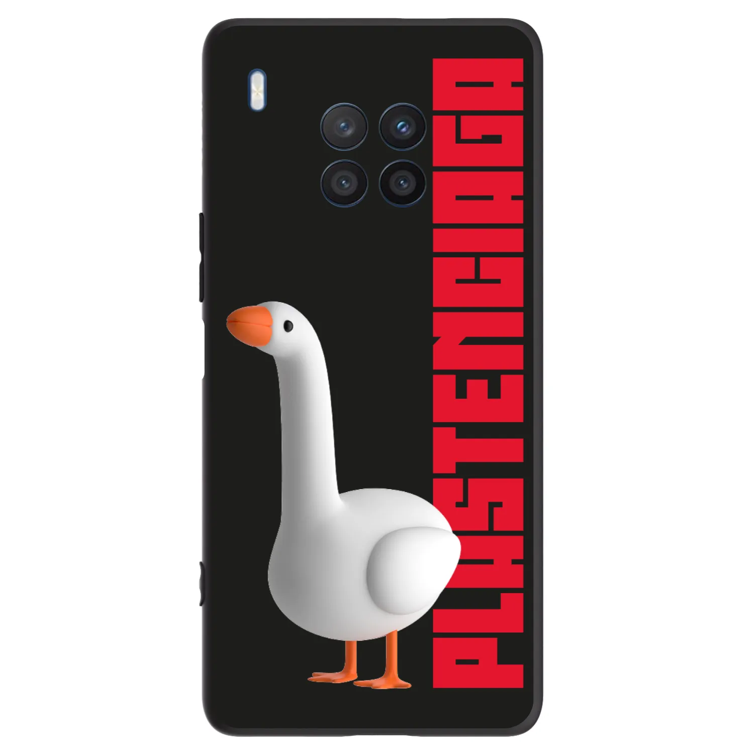 Picasee silikónový čierny obal pre Honor 50 Lite - Kiky Ricky