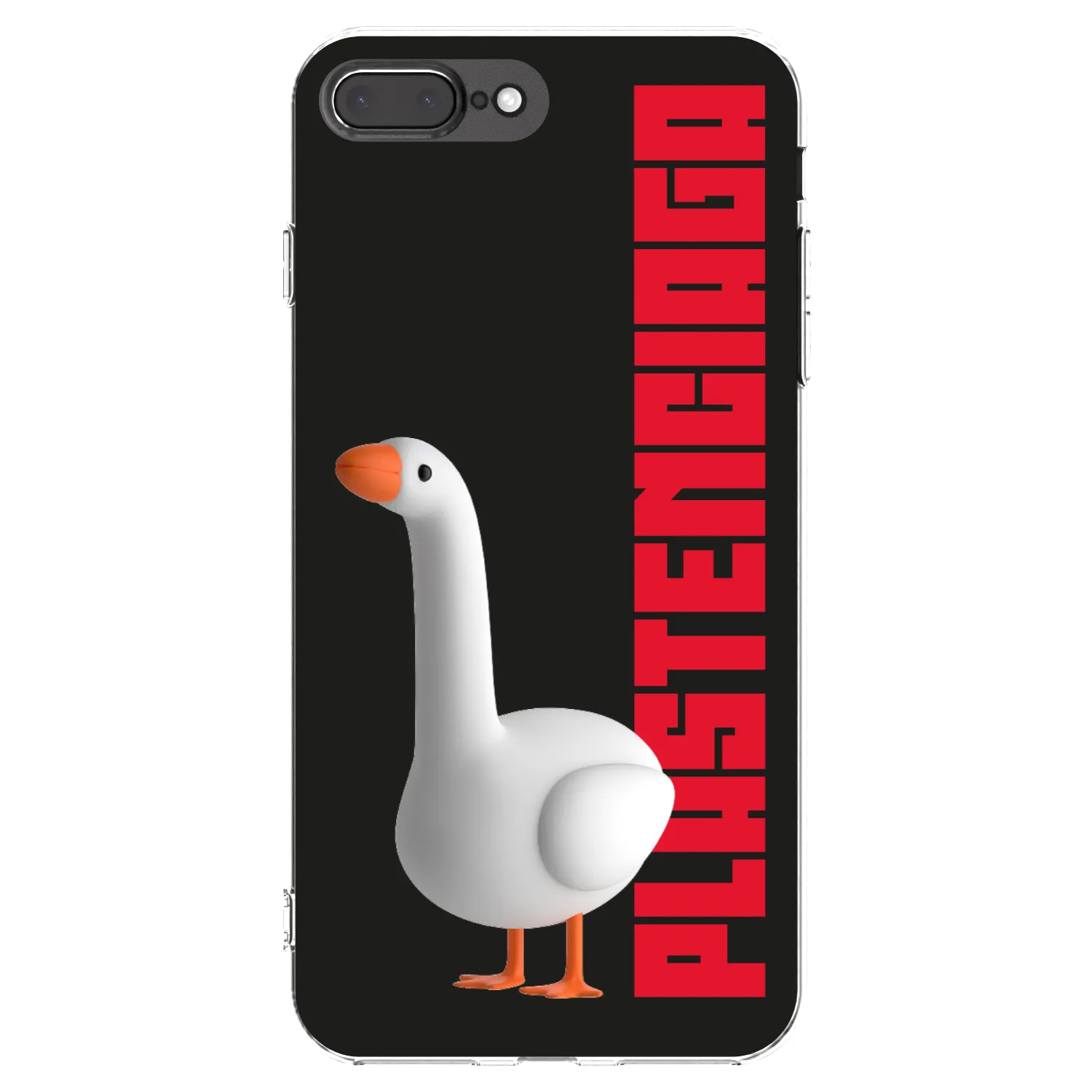 Picasee silikónový prehľadný obal pre Apple iPhone 8 Plus - Kiky Ricky