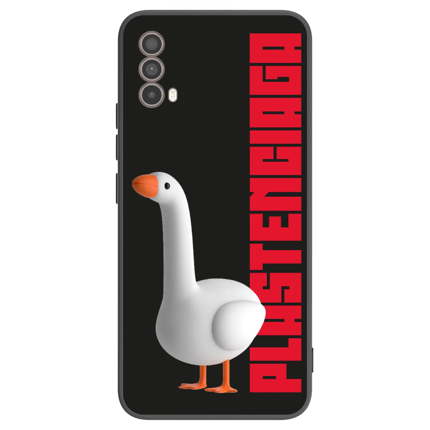 Picasee silikónový čierny obal pre Motorola Moto E40 - Kiky Ricky