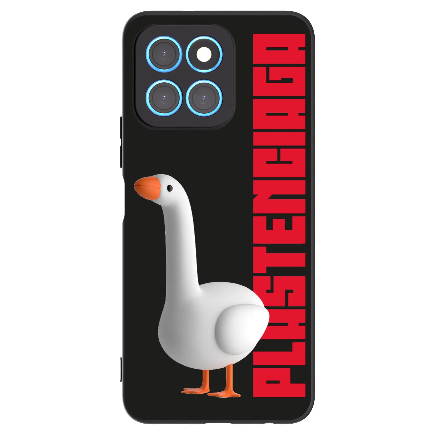 Picasee silikónový čierny obal pre Honor X6 - Kiky Ricky