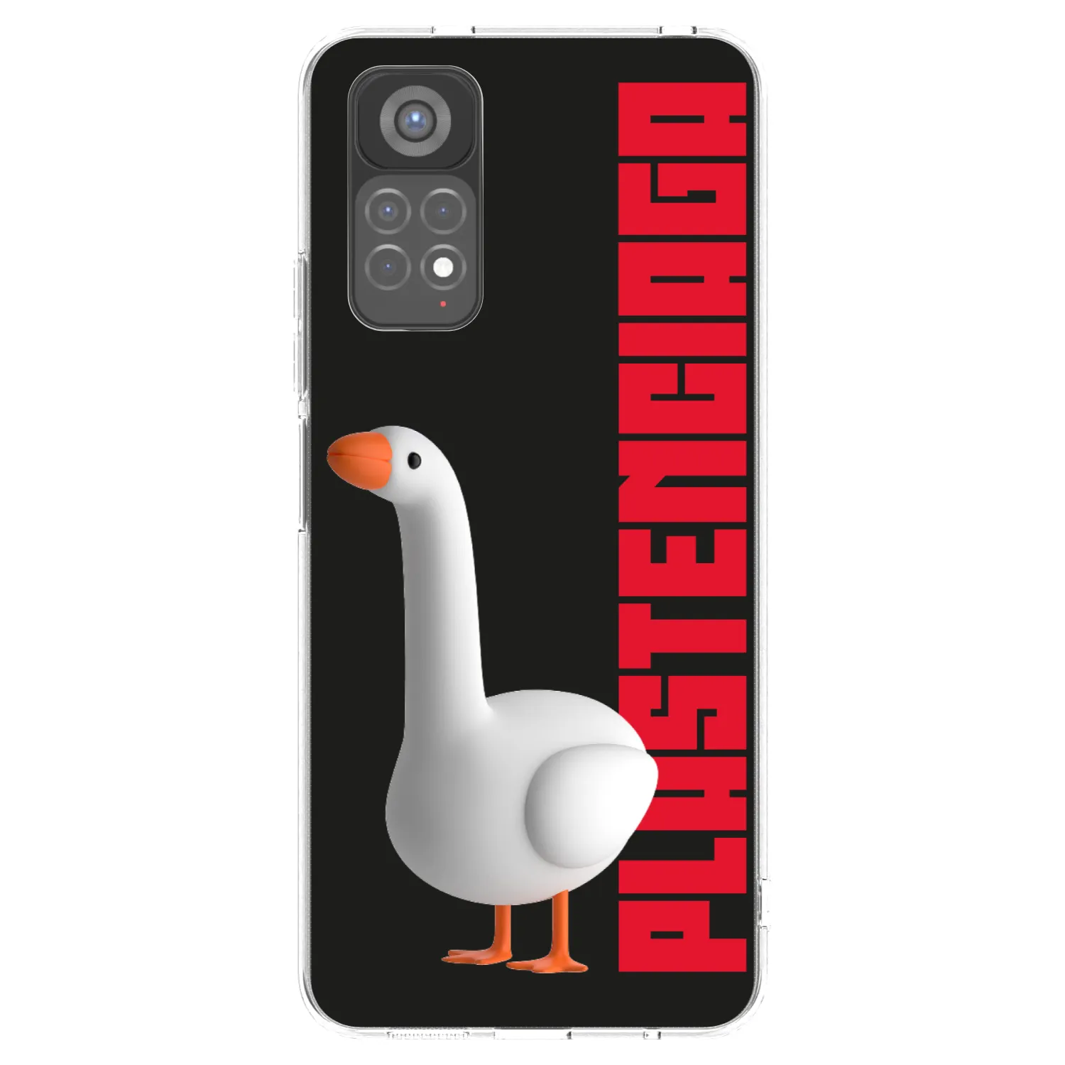 Picasee silikónový prehľadný obal pre Xiaomi Redmi Note 11S 5G - Kiky Ricky