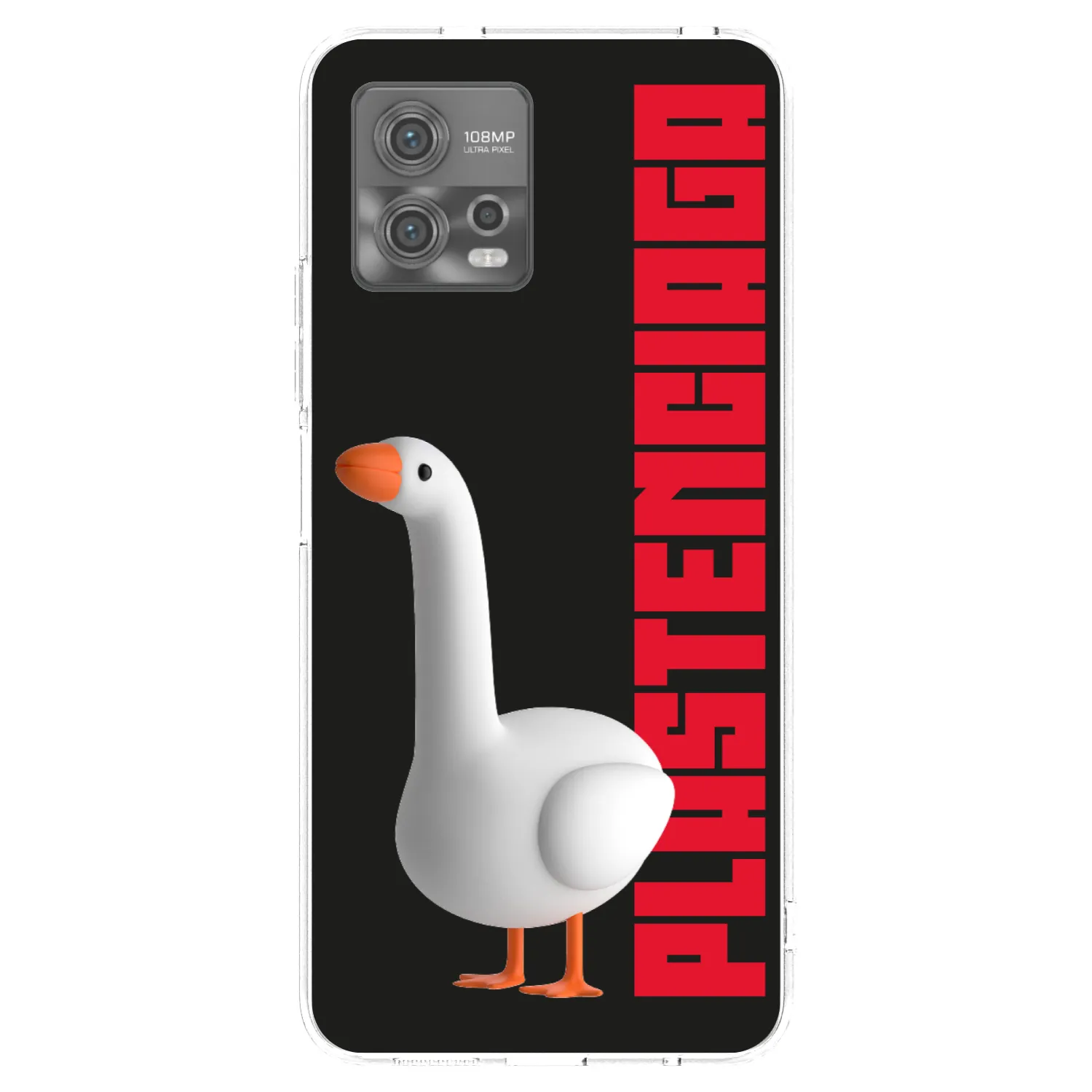 Picasee silikónový prehľadný obal pre Motorola Moto G72 - Kiky Ricky