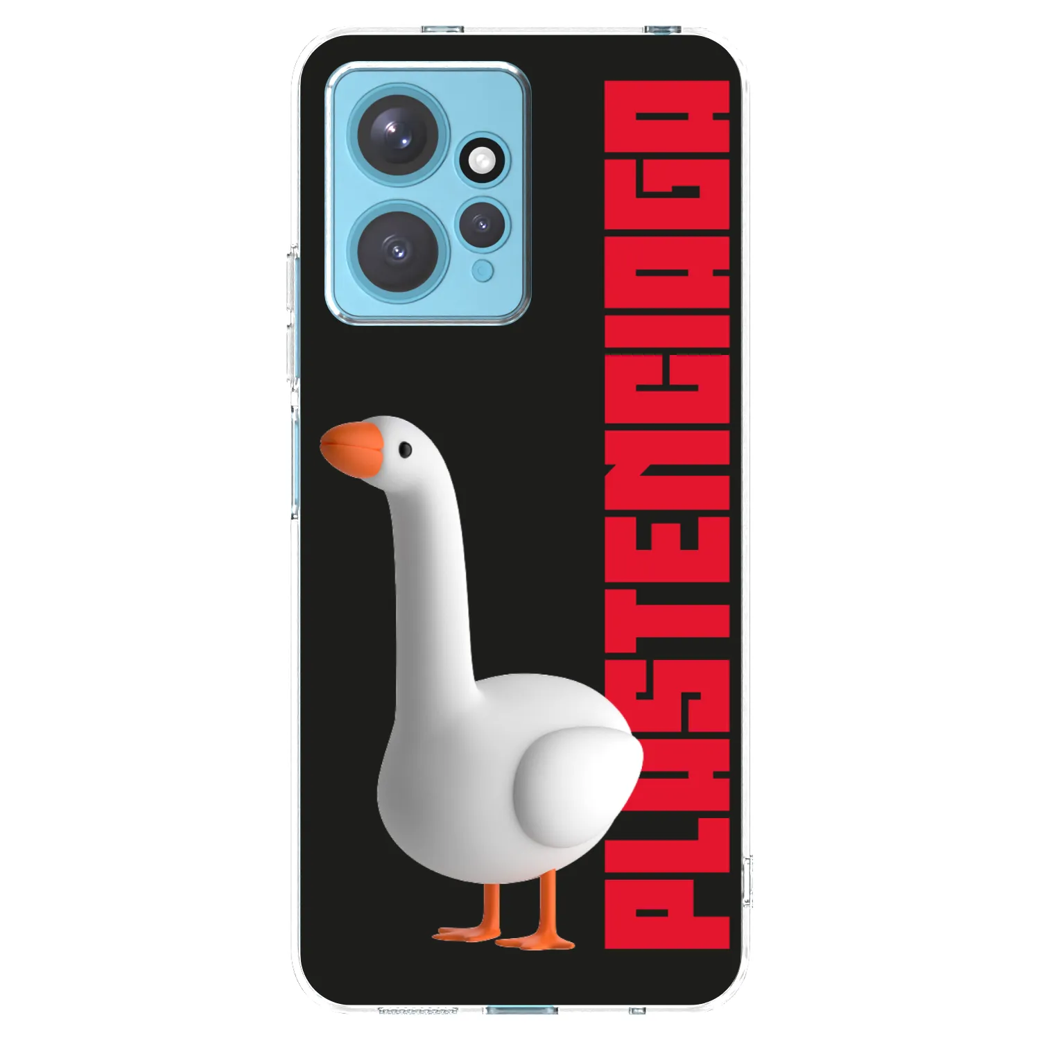 Picasee silikónový prehľadný obal pre Xiaomi Redmi Note 12 4G - Kiky Ricky