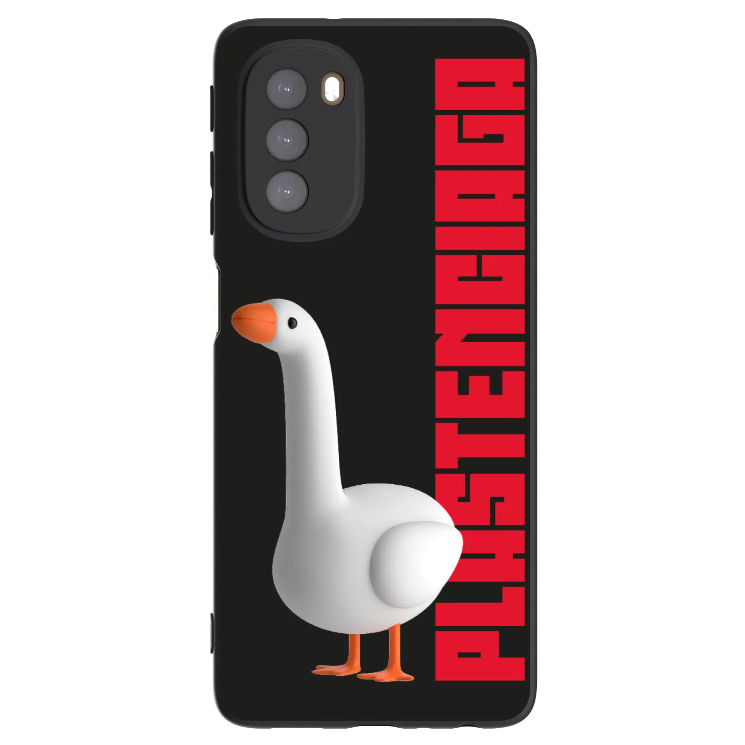 Picasee silikónový čierny obal pre Motorola Moto G51 - Kiky Ricky