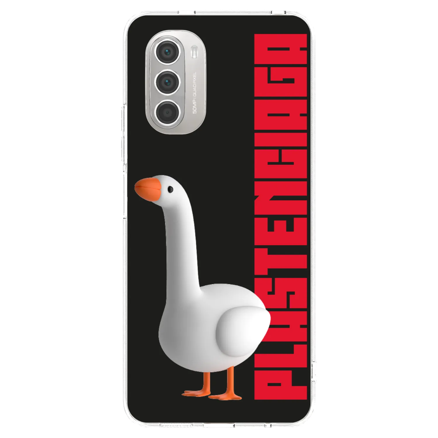 Picasee silikónový prehľadný obal pre Motorola Moto G51 - Kiky Ricky