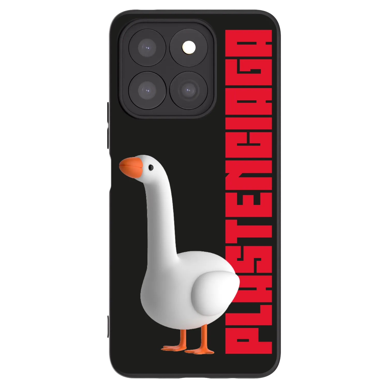 Picasee silikónový čierny obal pre Honor X8b - Kiky Ricky