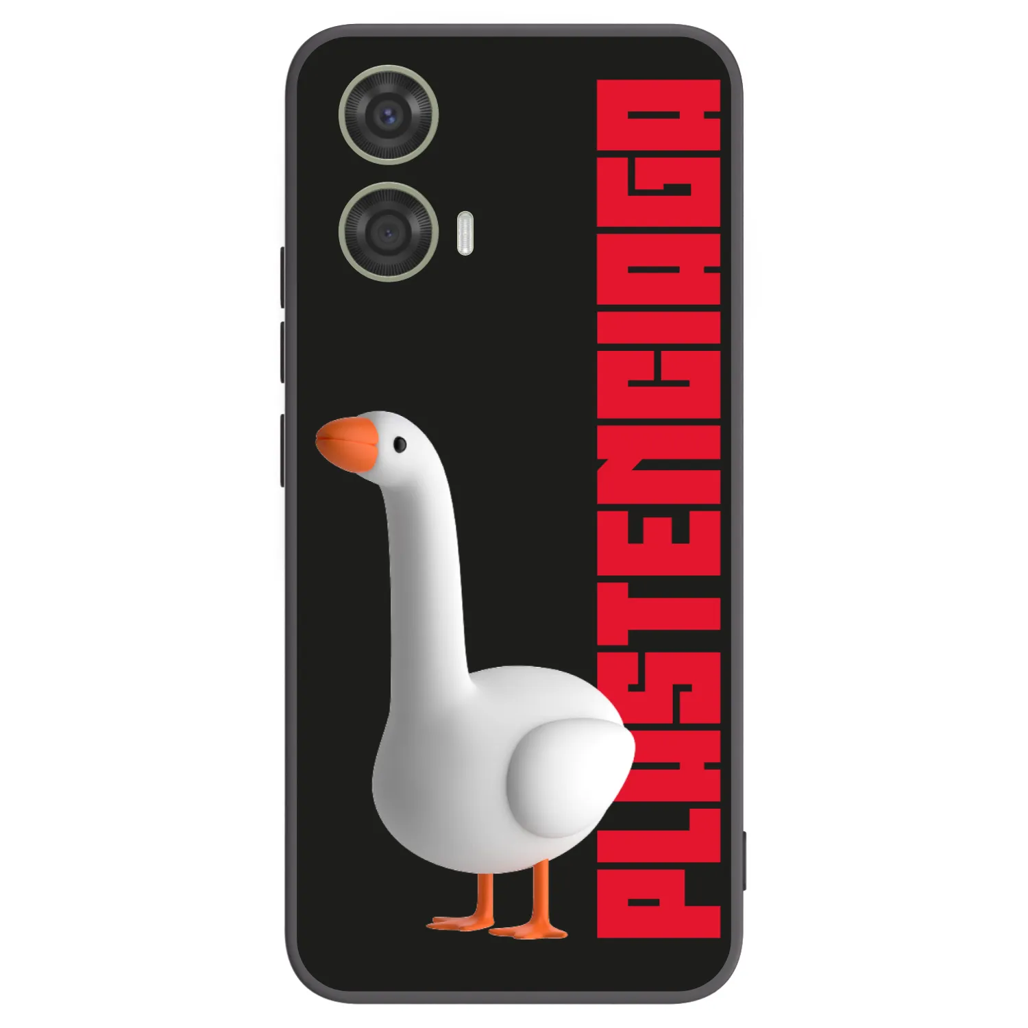 Picasee silikónový čierny obal pre Motorola Moto G24 - Kiky Ricky