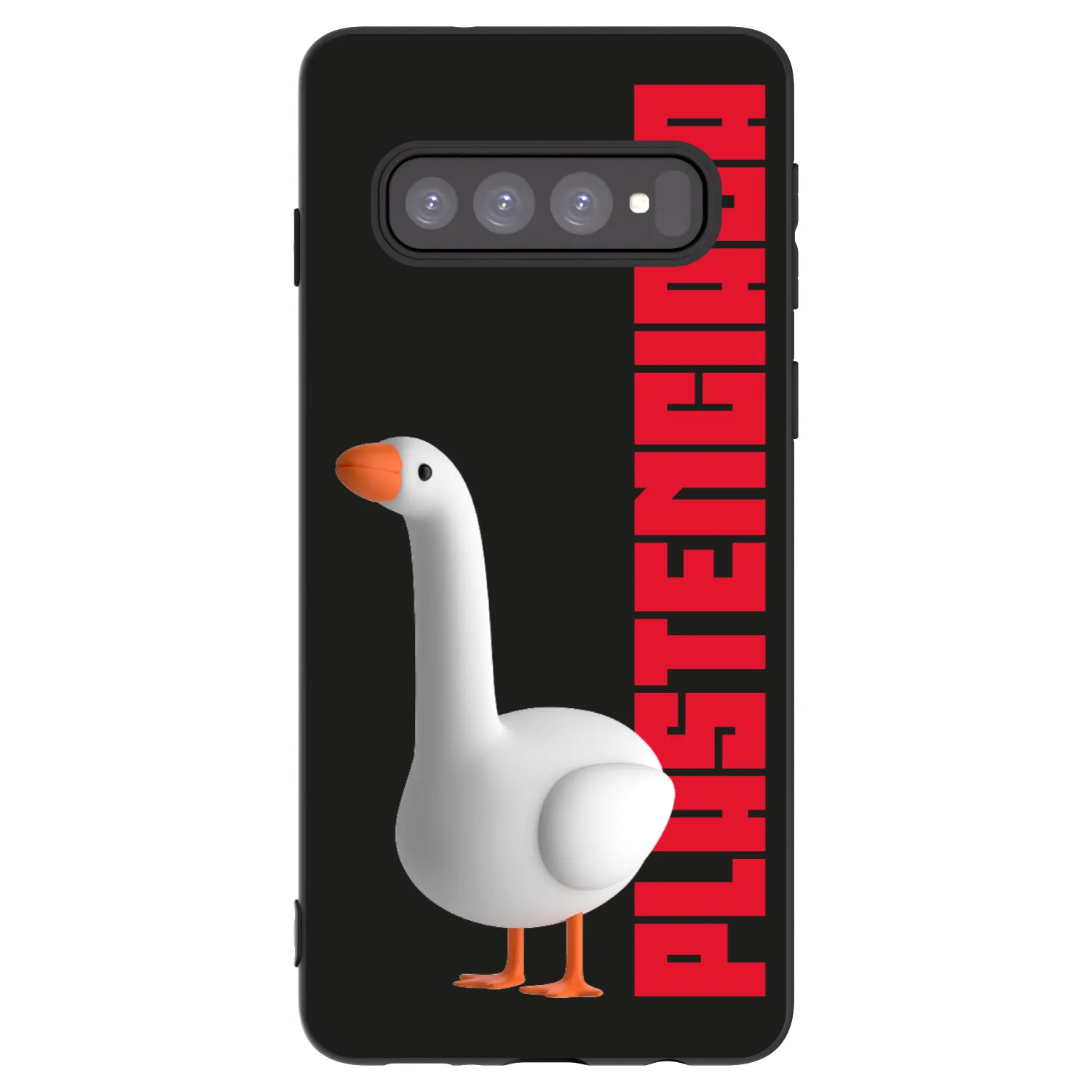 Picasee silikónový čierny obal pre Samsung Galaxy S10 G973 - Kiky Ricky