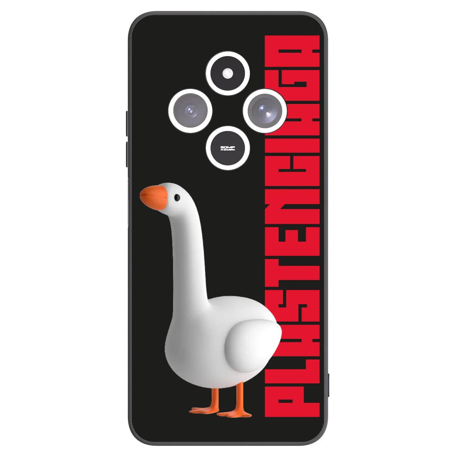 Picasee silikónový čierny obal pre Xiaomi Redmi 14C - Kiky Ricky