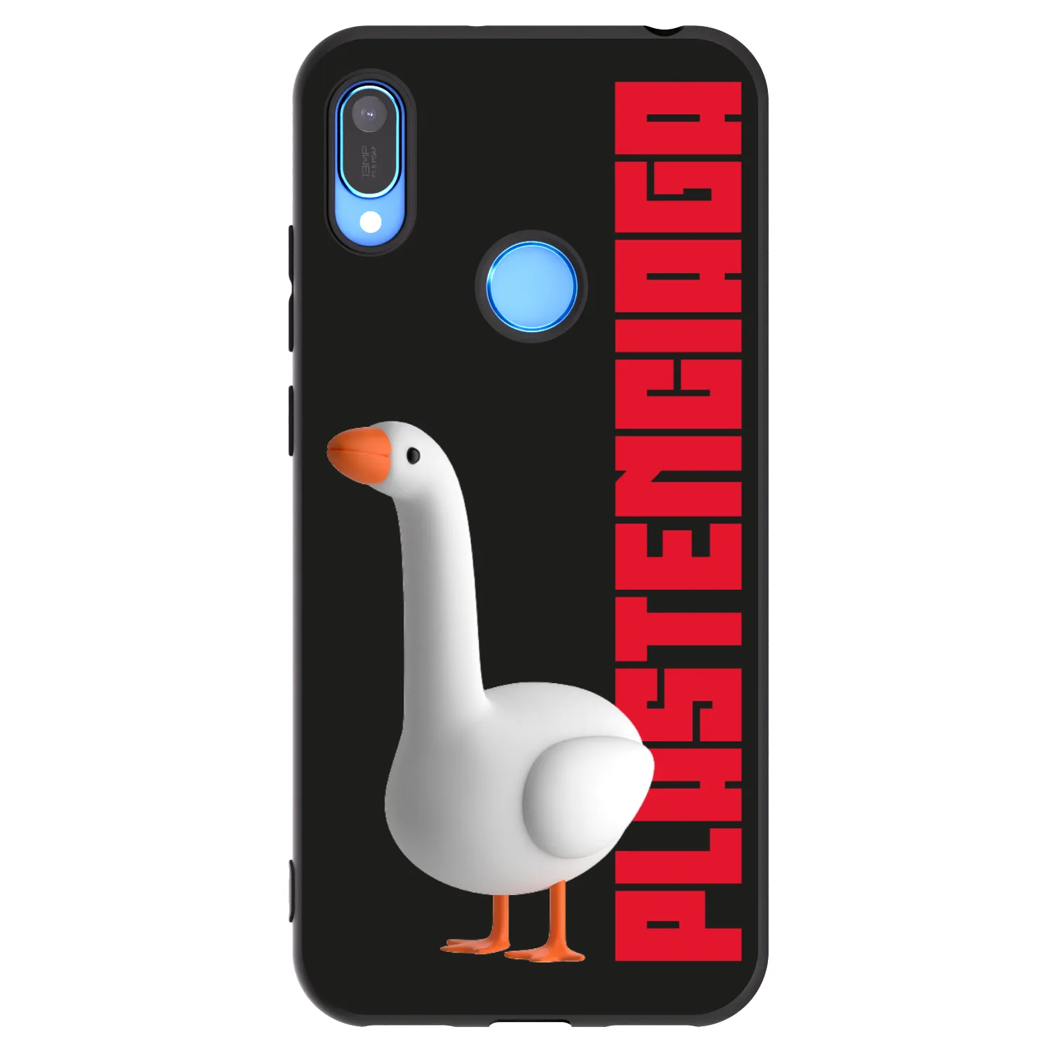 Picasee silikónový čierny obal pre Huawei Y6 2019 - Kiky Ricky