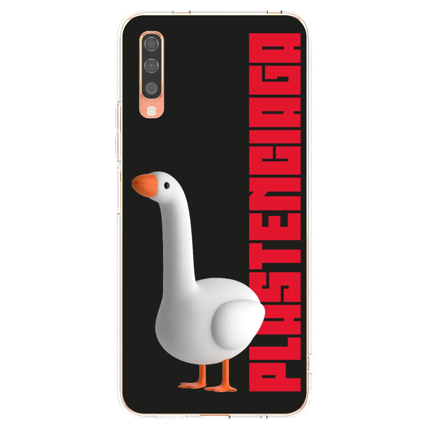 Picasee silikónový prehľadný obal pre Samsung Galaxy A70 A705F - Kiky Ricky