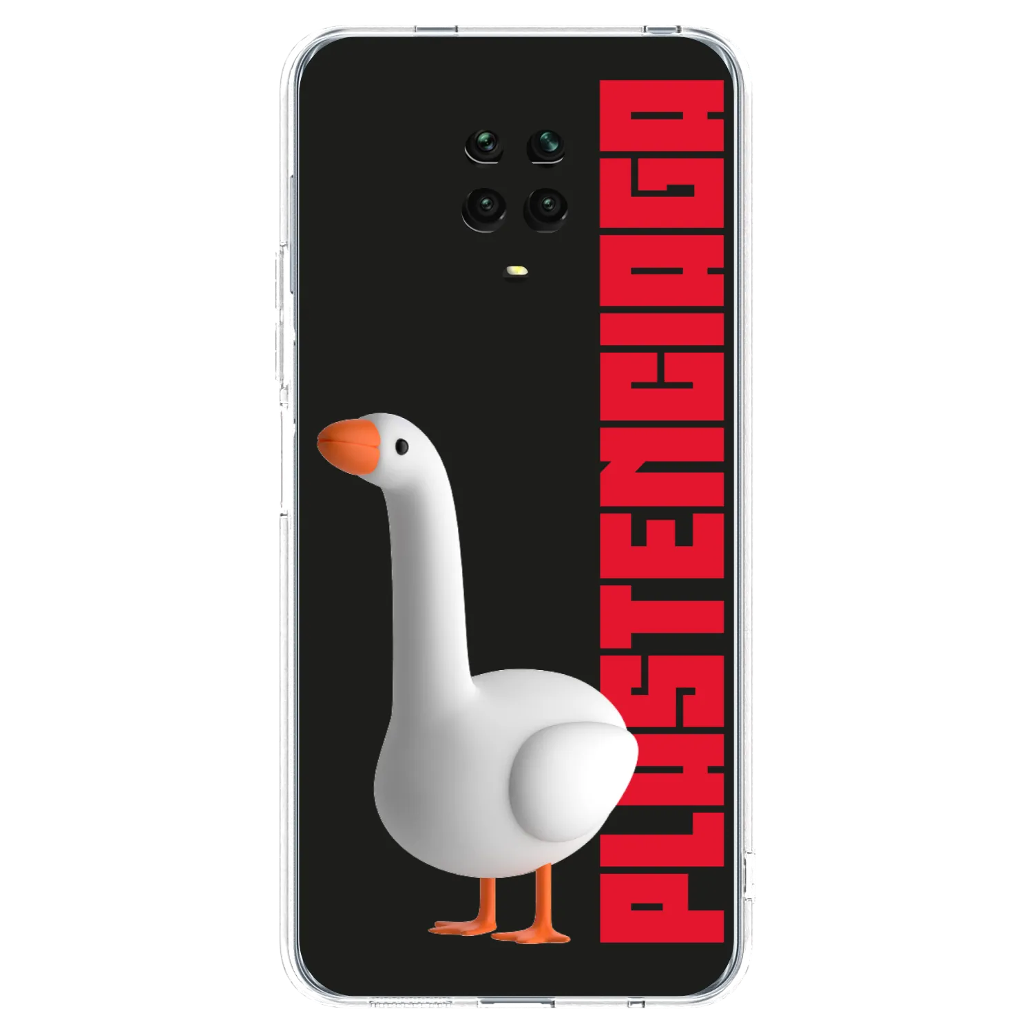 Picasee silikónový prehľadný obal pre Xiaomi Redmi Note 9 Pro - Kiky Ricky